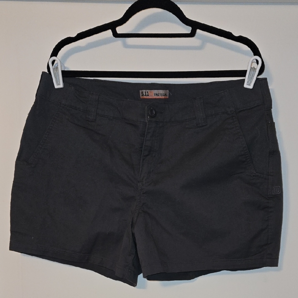 5.11 Tactical Women's Charcoal Utility Shorts